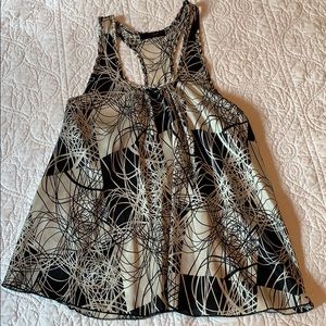 Flowy racer back tank